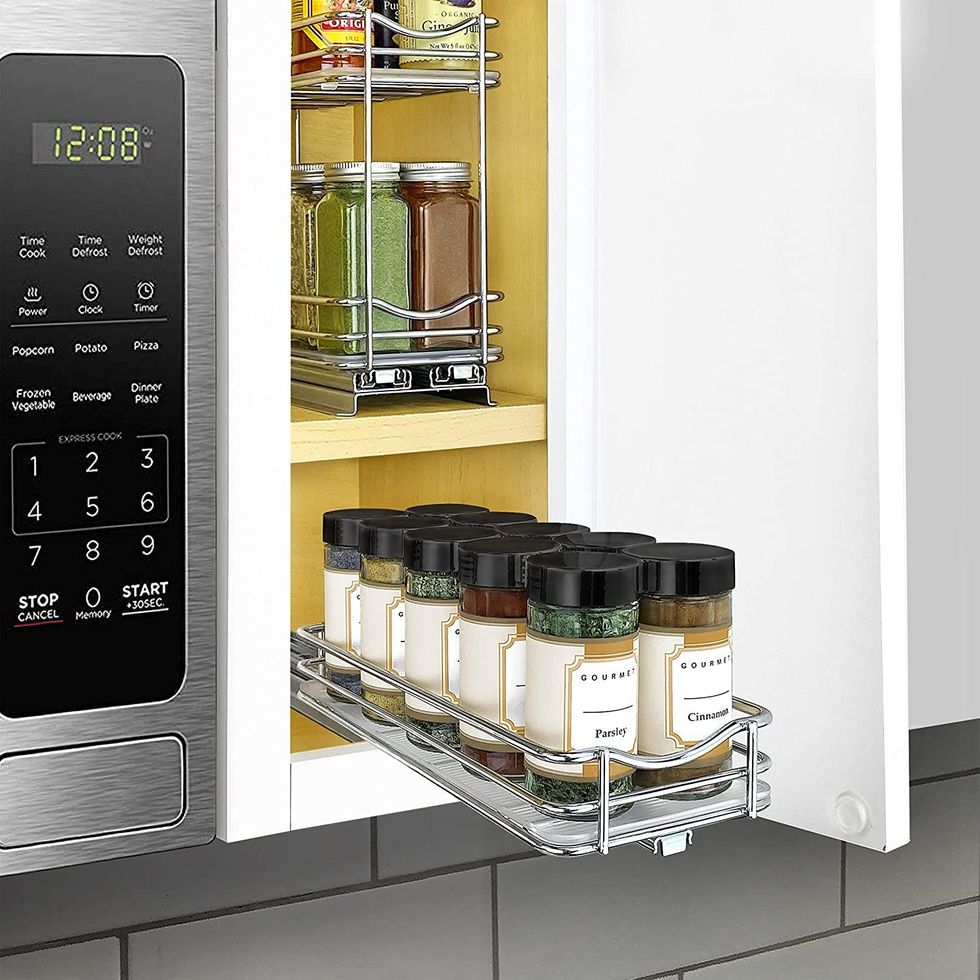 Mount a Slide-Out Spice Rack 