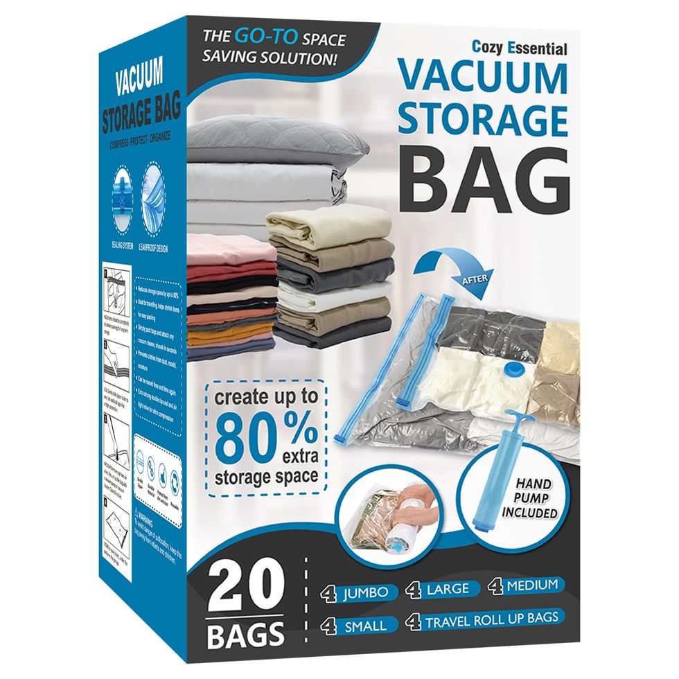 20 Pack Vacuum Storage Bags