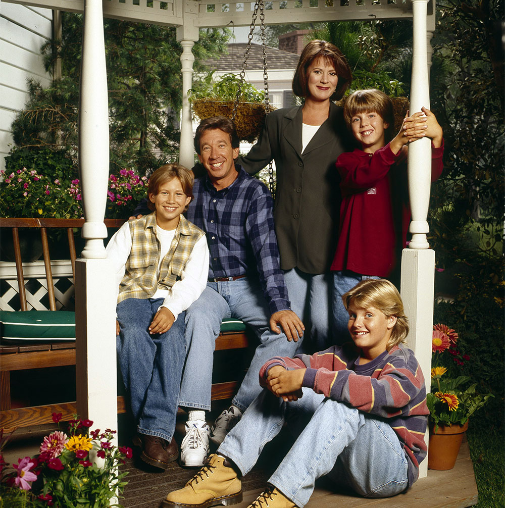 JONATHAN TAYLOR THOMAS, TIM ALLEN, PATRICIA RICHARDSON, TARAN NOAH SMITH and ZACHERY TY BRYAN in HOME IMPROVEMENT.