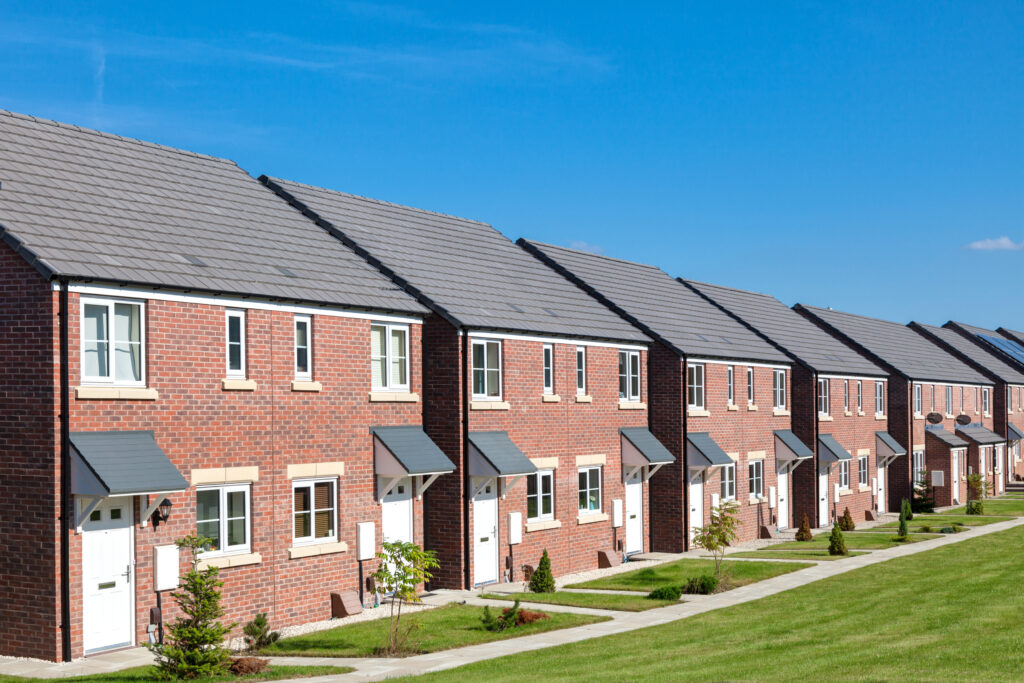 Picture of a row of houses