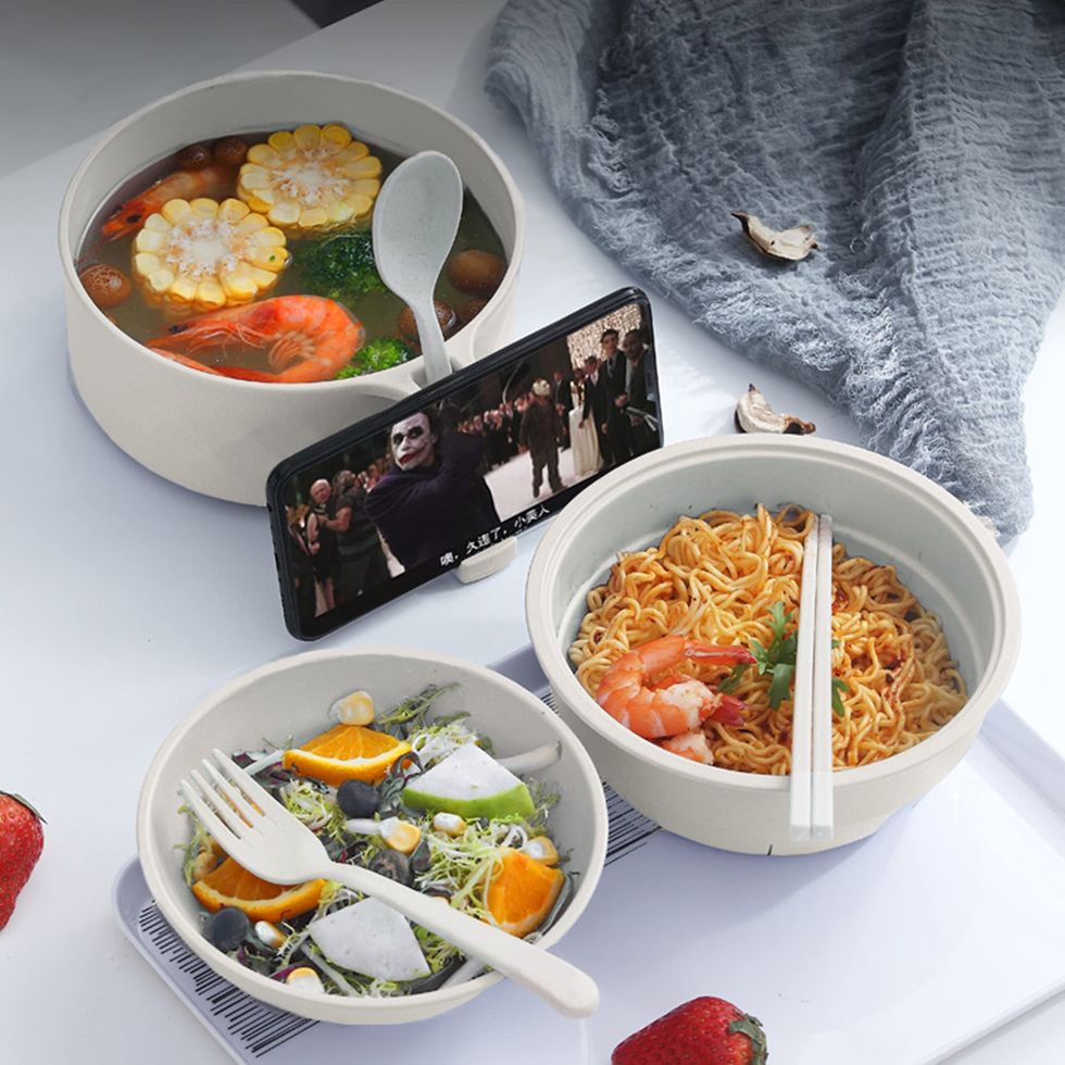 Ramen Plastic Bowl Set