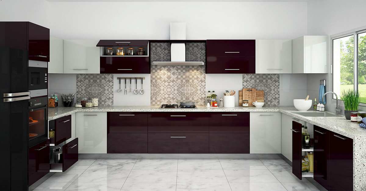 Contemporary Modular Kitchen Design