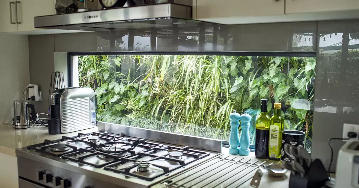 Vertical Garden Windows